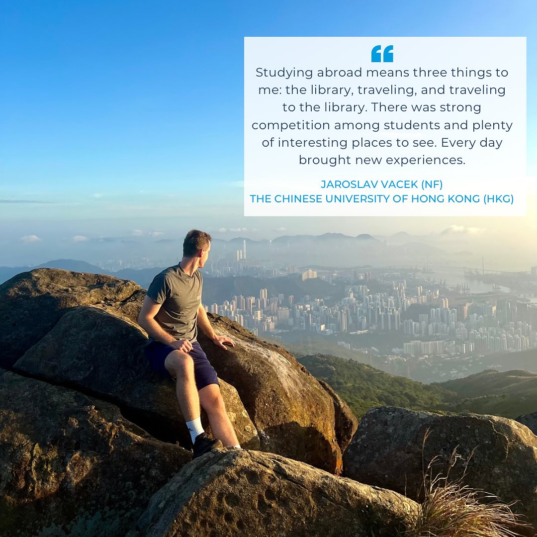 Thank you, @jarda.vacek for these beautiful words that capture the true spirit of studying abroad!😇
#testimonials #hongkong #studyabroad #erasmus #erasmushongkong