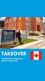 Spring 2026 takeover by @michaelakolaru ✨
 Take a look at her journey through student life at Smith School of Business, Queen’s University. 🇨🇦

#takeover #queensuniversity #smithschoolofbusiness #studyincanada