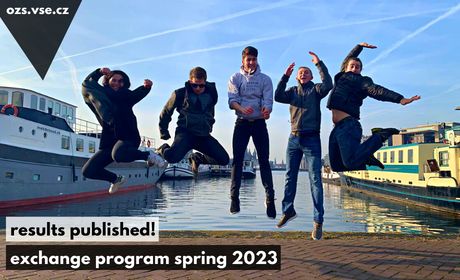 Results Announcement of Applications for Exchange Programme Abroad in Spring Semester 2023