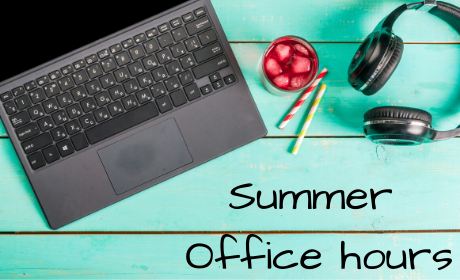 Summer Office Hours of the International Office