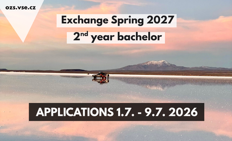 Exchange Programme Applications for current 1st year Bachelor Students – Spring 2027