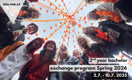 Exchange Programme Applications for current 1st year Bachelor Students – Spring 2026