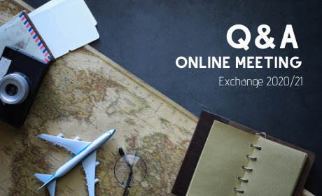 Q&A Online Meeting for Outgoing Exchange Students in the AY 2020/2021