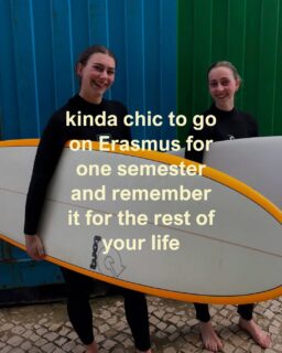 Kinda chic to just pack up and study abroad.🙂‍↔️🌏

#kindachic #studyabroad #trend #erasmus
