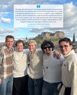 Erasmus is about stepping out of your comfort zone, seeing the world differently, and making memories you’ll carry with you long after you return🩵

Living abroad means discovering new cultures, new passions, and sometimes even making your dreams come true!✨

#studyabroad #erasmus #exchangestudent #uk