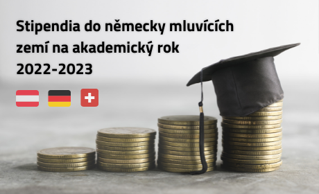 Nabídka stipendií do německy mluvících zemí na akademický rok 2022-2023