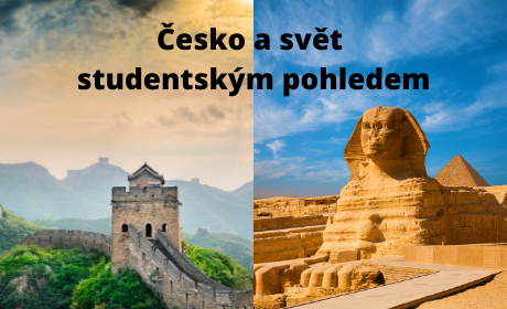 Pozvánka na akci „Česko a svět studentským pohledem“