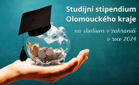 Studijní stipendium Olomouckého kraje na studium v zahraničí v roce 2024