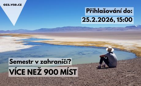 Chcete v příštím roce studovat v zahraničí? Nepropásněte deadline!